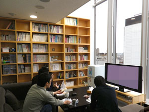 誰でも自由に利用できる 「リフレッシュルーム」